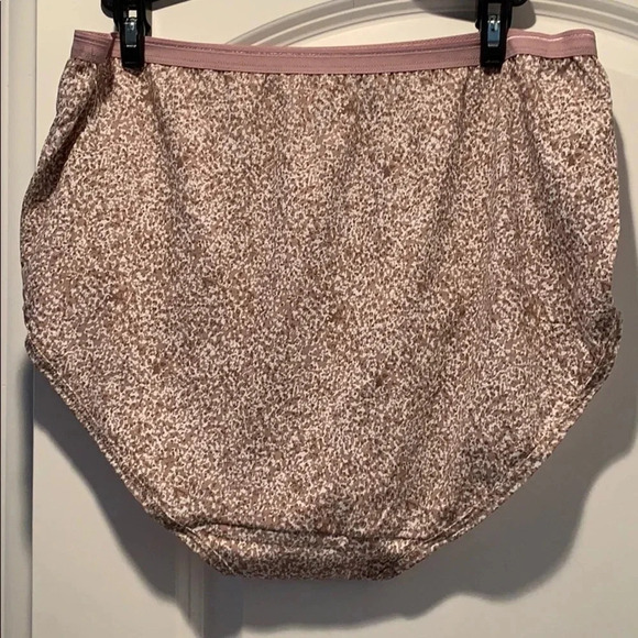 Fruit of the Loom Cotton Panty Briefs Size 10 Fits 3X Mauve Pink 2 Pair New - Picture 3 of 8